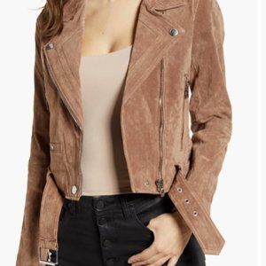 BlankNYC Suede Moto Jacket